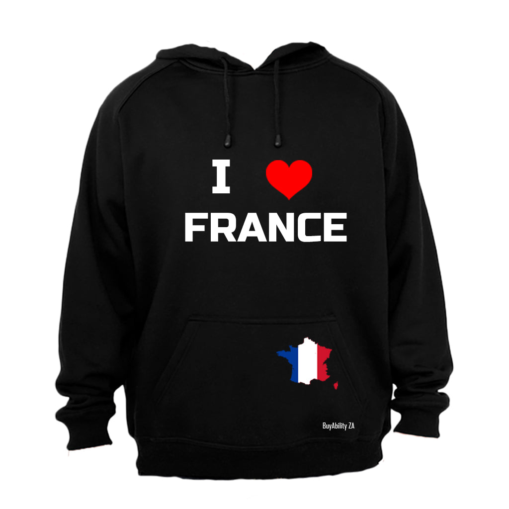 I Love France - Hoodie