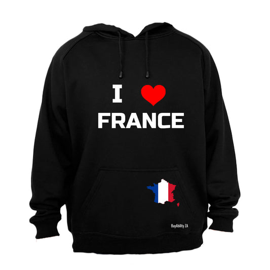 I Love France - Hoodie