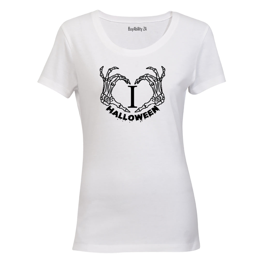 I Love Halloween - Ladies - T-Shirt - BuyAbility