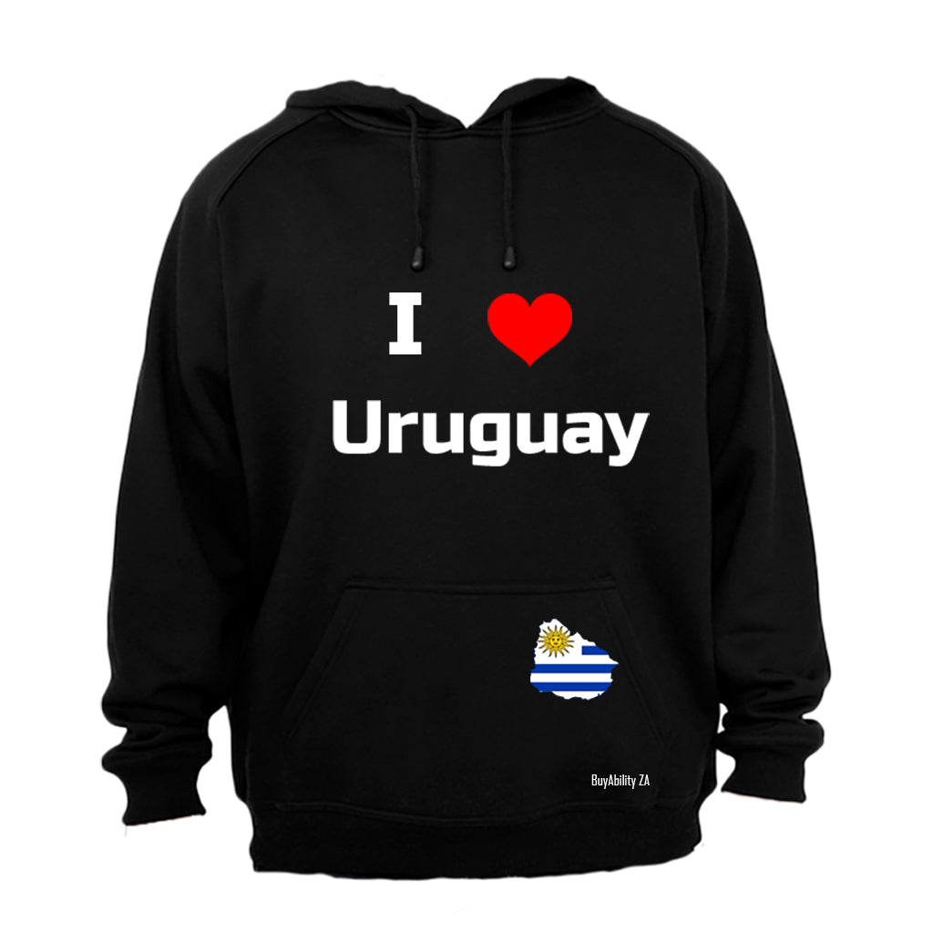 I Love Uruguay - Hoodie