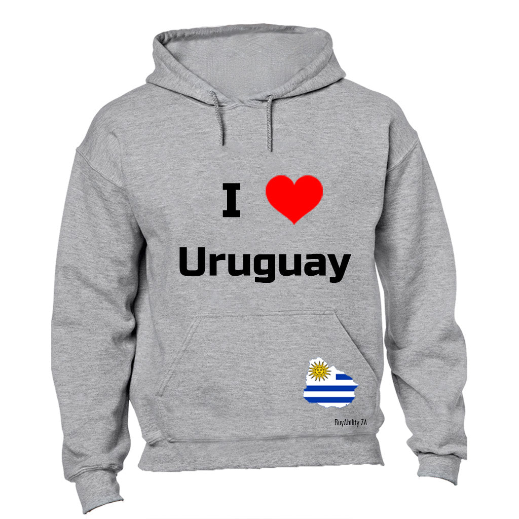 I Love Uruguay - Hoodie