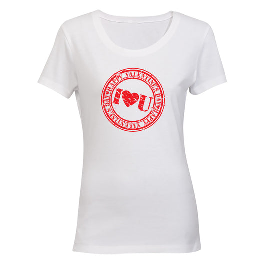 I Love You - Happy Valentine's Day - Ladies - T-Shirt - BuyAbility South Africa