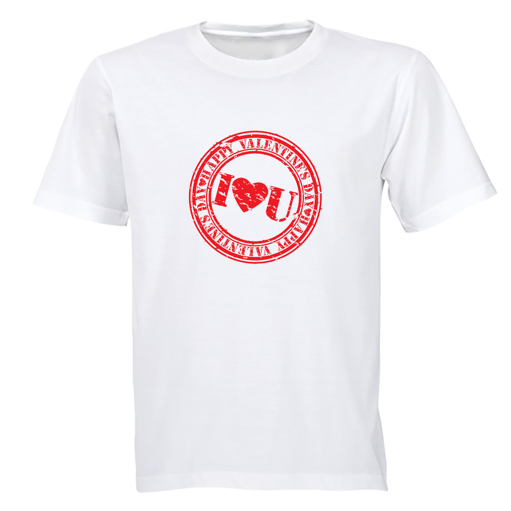 I Love You - Happy Valentine's Day - Adults - T-Shirt - BuyAbility South Africa