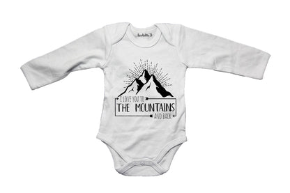 I Love You to the Mountains and Back! - Baby Grow