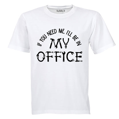 I'll Be In My Office - Garage - Adults - T-Shirt