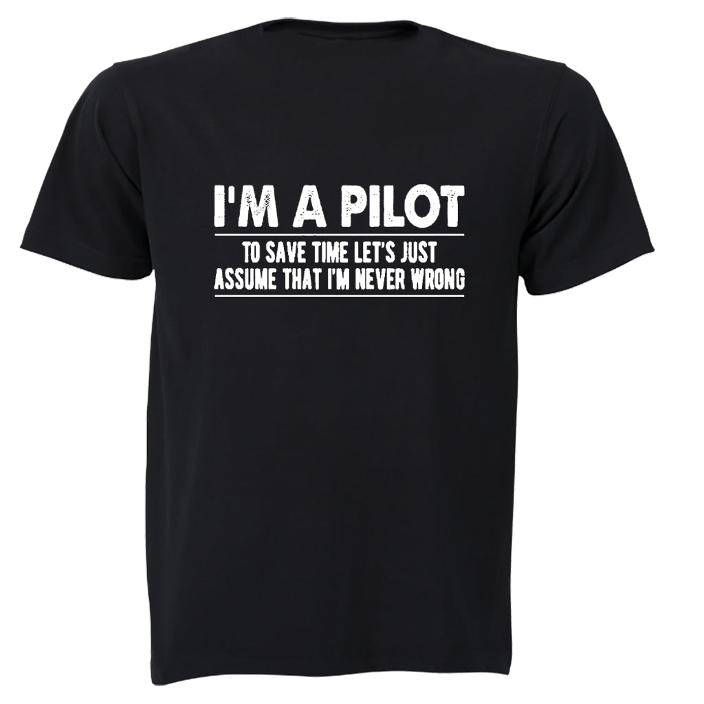 I'm A Pilot - Adults - T-Shirt - BuyAbility South Africa