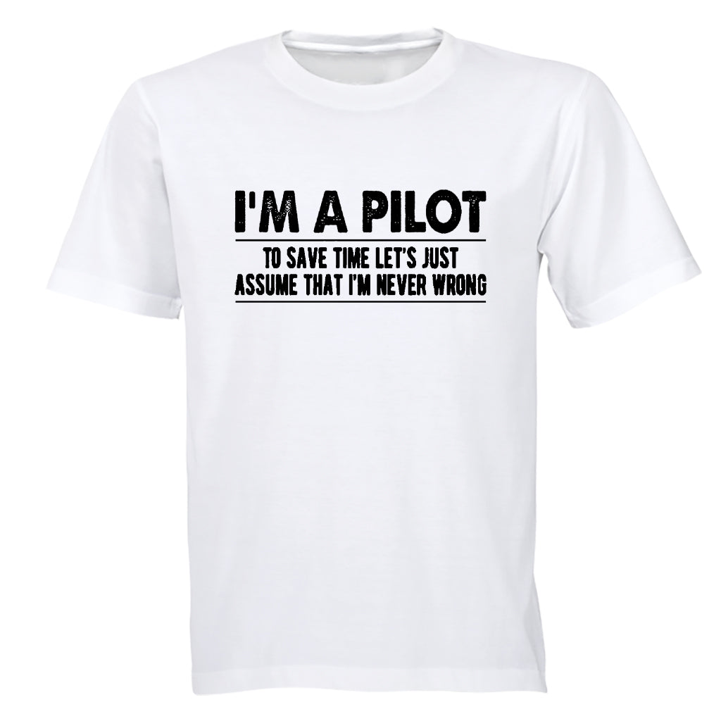 I'm A Pilot - Adults - T-Shirt - BuyAbility South Africa