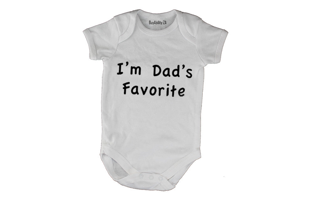 I'm Dad's Favorite - Baby Grow