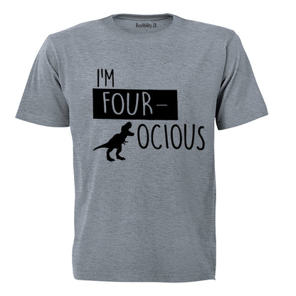 I'm FOUR-ocious - Kids T-Shirt
