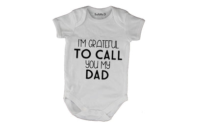 I'm Grateful - DAD - Baby Grow