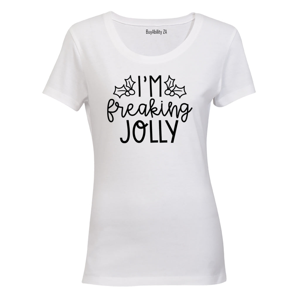 I'm Jolly - Christmas - Ladies - T-Shirt