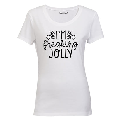 I'm Jolly - Christmas - Ladies - T-Shirt