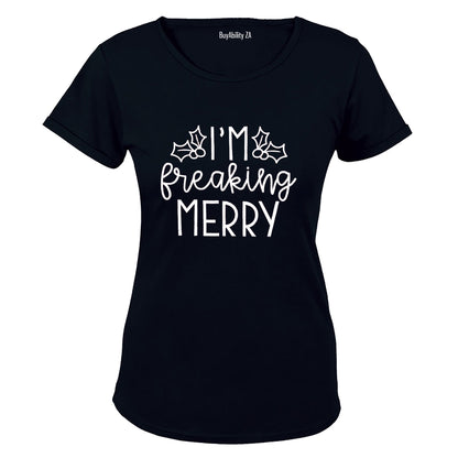 I'm Merry - Christmas - Ladies - T-Shirt