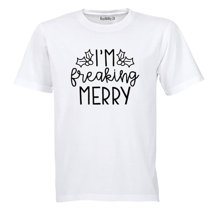 I'm Merry - Christmas - Adults - T-Shirt