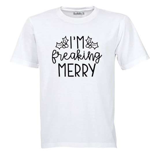 I'm Merry - Christmas - Adults - T-Shirt