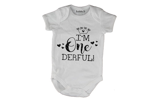 I'm ONE-derful - Baby Grow