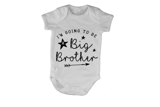 Im Going to be a Big Brother - Stars and Arrow - Baby Grow