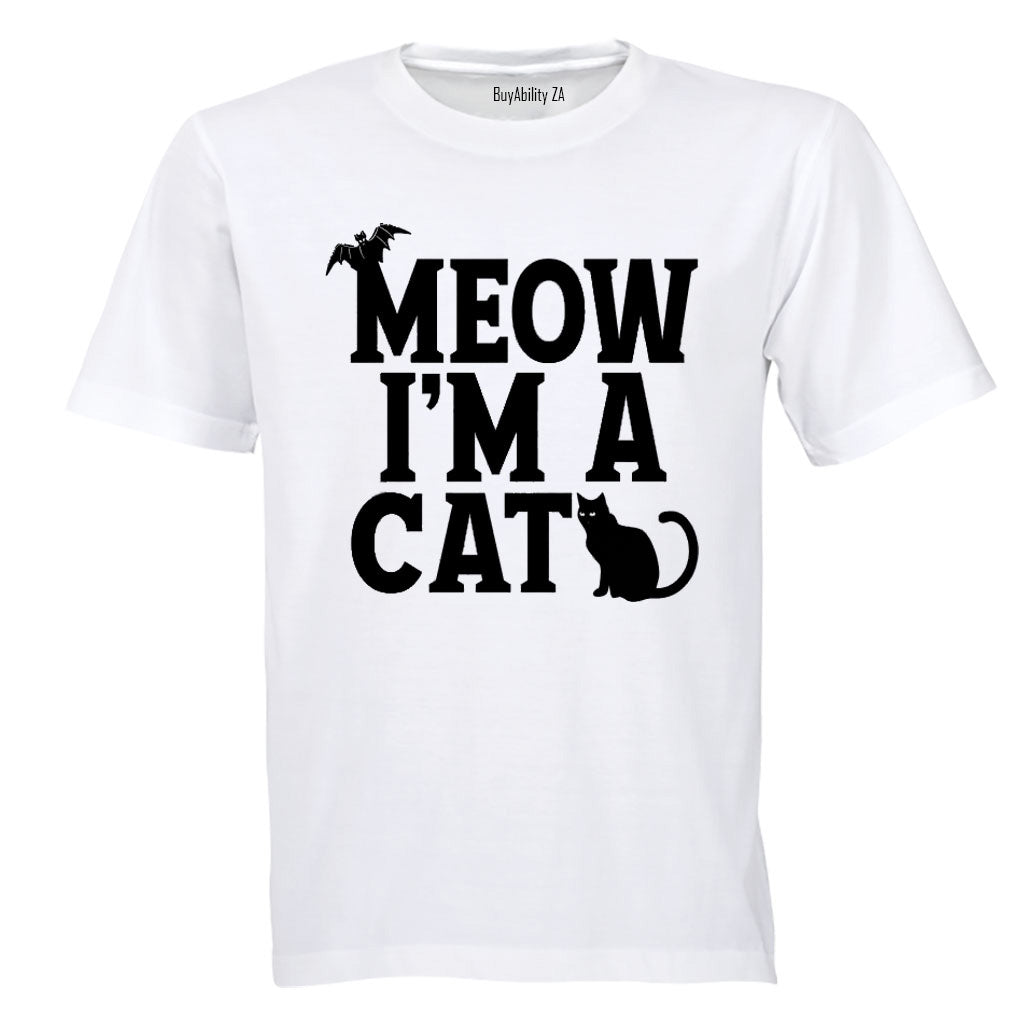 I'm A Cat - Halloween - Adults - T-Shirt
