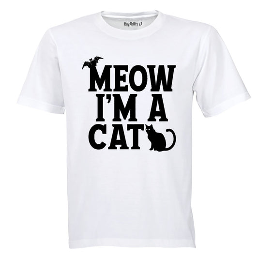 I'm A Cat - Halloween - Adults - T-Shirt