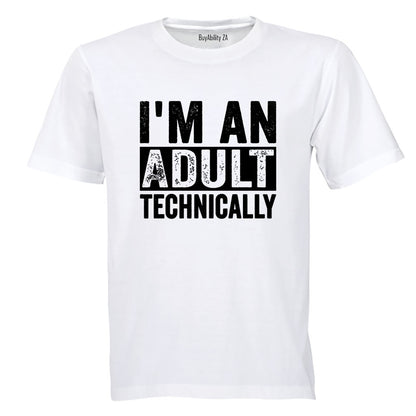 I'm An Adult - Adults - T-Shirt