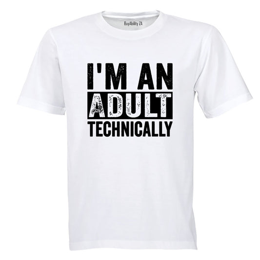 I'm An Adult - Adults - T-Shirt