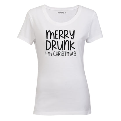 Merry - I'm Christmas - Ladies - T-Shirt - BuyAbility South Africa