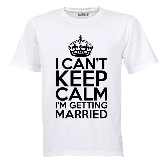 I'm Getting Married - Adults - T-Shirt