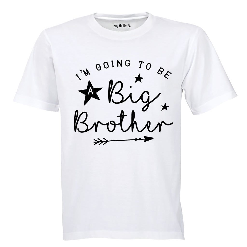 I'm Going to be a Big Brother - Stars and Arrow - Kids T-Shirt