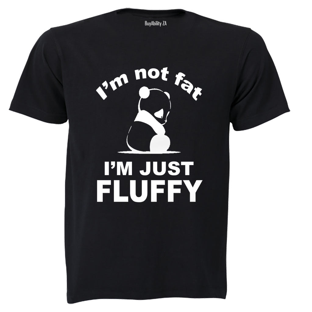 I'm Not Fat - Panda - Adults - T-Shirt