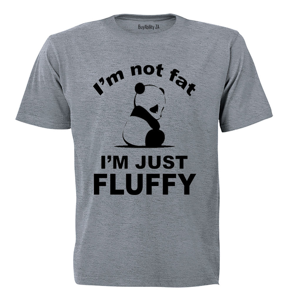 I'm Not Fat - Panda - Adults - T-Shirt