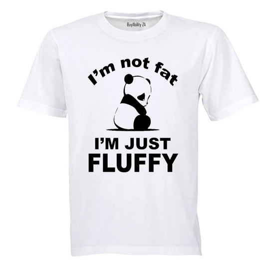 I'm Not Fat - Panda - Adults - T-Shirt