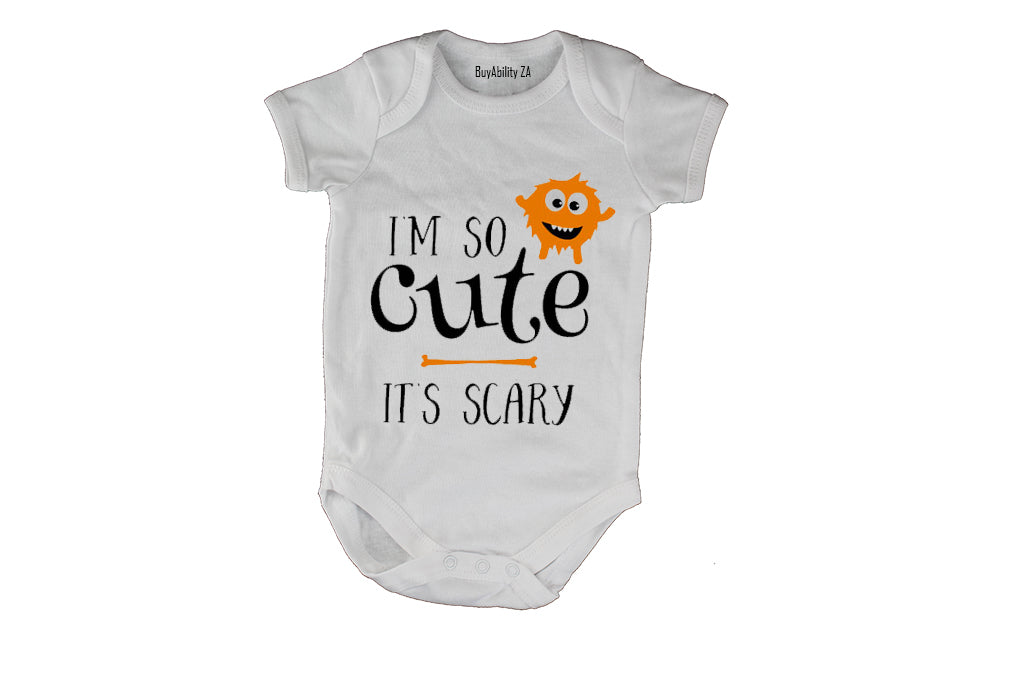 I'm So Cute, It's Scary - Halloween - Baby Grow