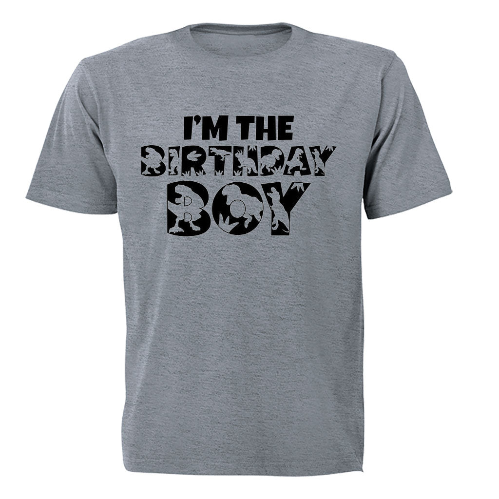 I'm The Birthday Boy - Dino - Kids T-Shirt - BuyAbility South Africa