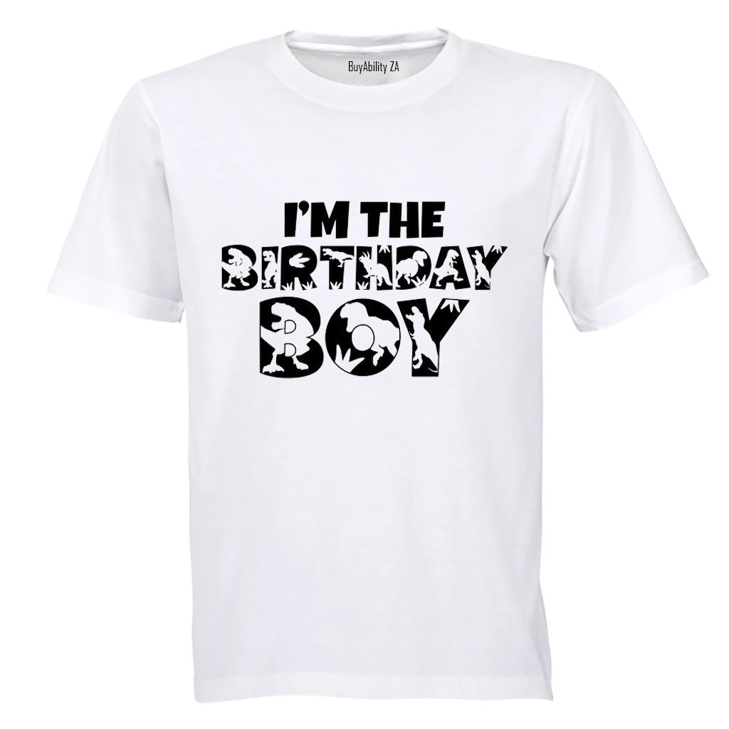 I'm The Birthday Boy - Dino - Kids T-Shirt