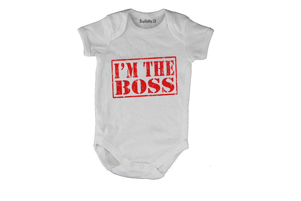 I'm the BOSS - Baby Grow