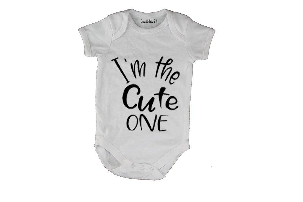 I'm the Cute One - Baby Grow