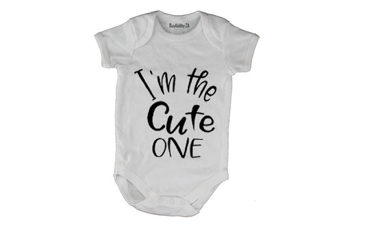 I'm the Cute One - Baby Grow