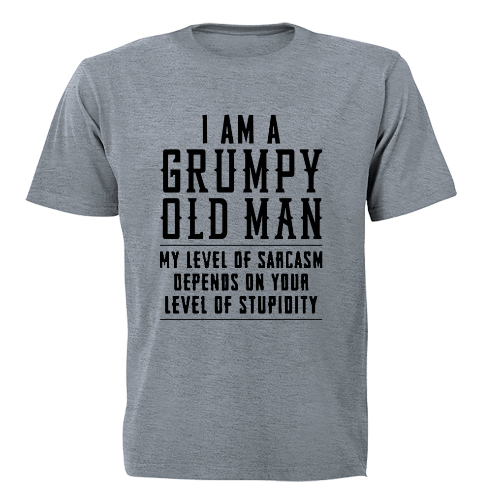 I Am A Grumpy Old Man - Adults - T-Shirt - BuyAbility South Africa