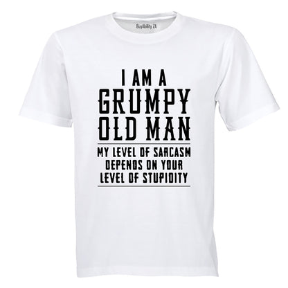 I Am A Grumpy Old Man - Adults - T-Shirt