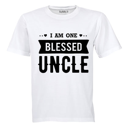 I Am One Blessed Uncle - Adults - T-Shirt
