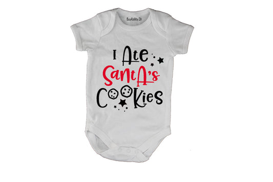 I Ate Santa's Cookies - Christmas - Baby Grow