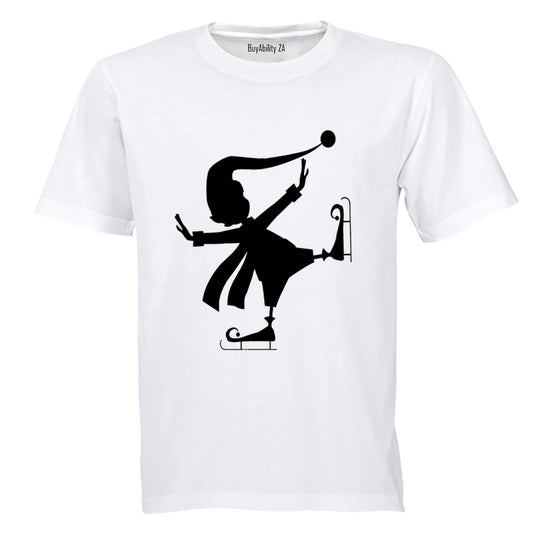 Ice Skating Elf! - Adults - T-Shirt