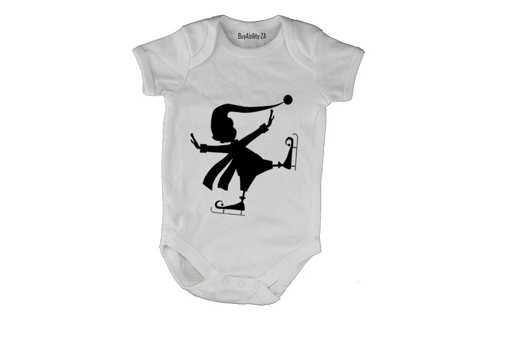 Ice Skating Elf! - Baby Grow - BuyAbility