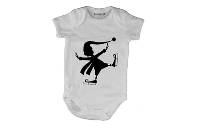 Ice Skating Elf! - Baby Grow - BuyAbility