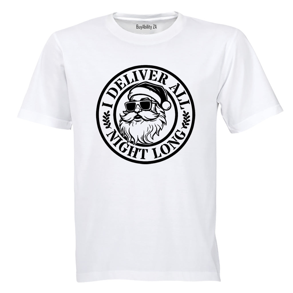 I Deliver - Christmas - Adults - T-Shirt - BuyAbility South Africa