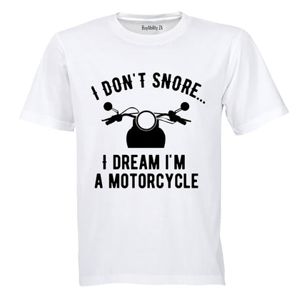 I Don't Snore - Adults - T-Shirt