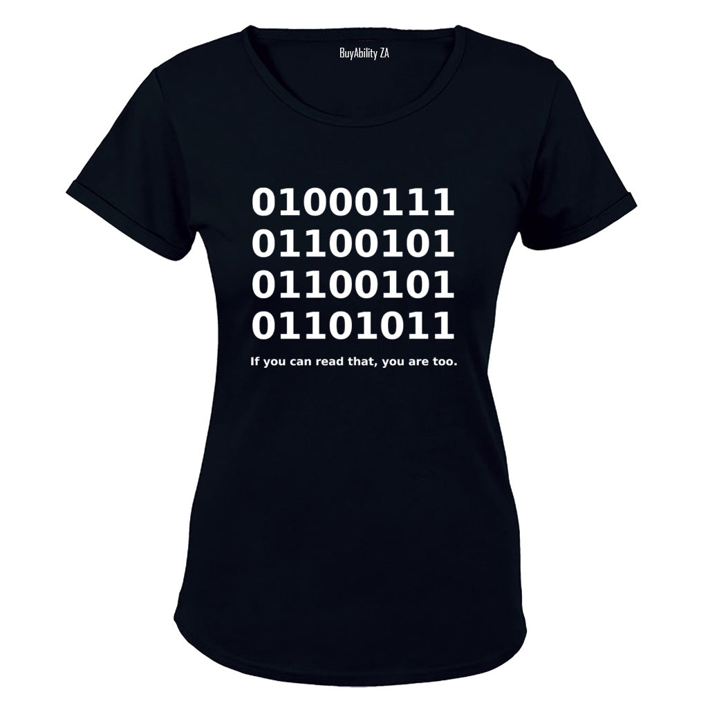 If You Can Read That - Ladies - T-Shirt