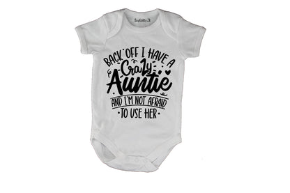 I Have A Crazy Auntie - Baby Grow - BuyAbility South Africa