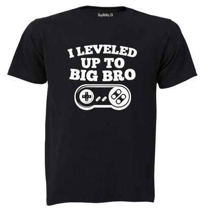 I Leveled Up To Big Bro - Kids T-Shirt - BuyAbility South Africa