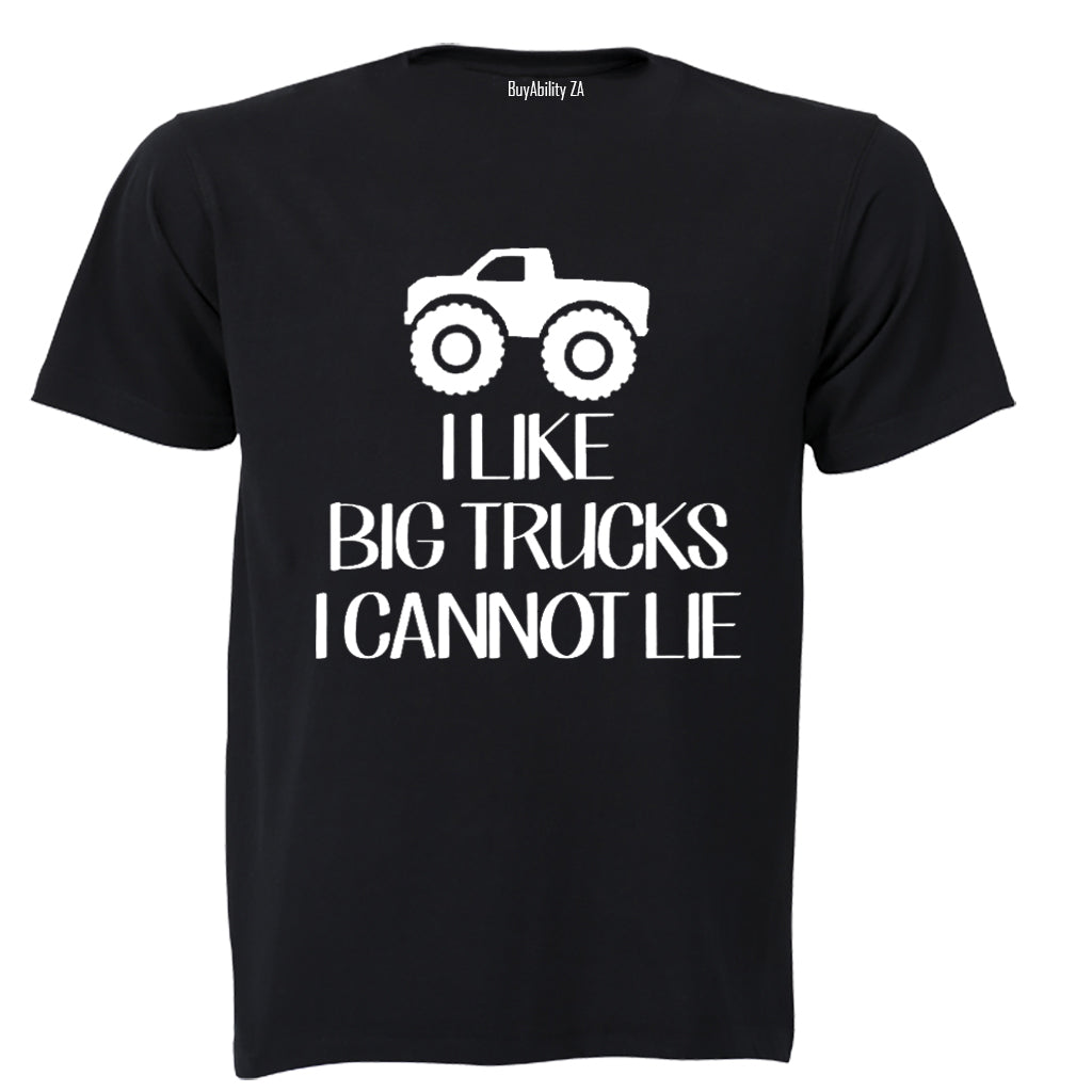 I Like Big Trucks - Kids T-Shirt - BuyAbility